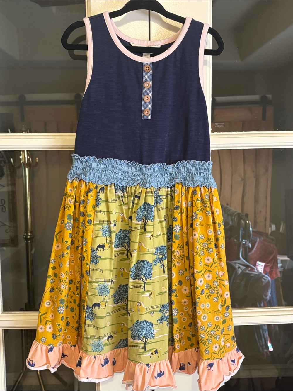 Matilda Jane with Joanna Gaines dress